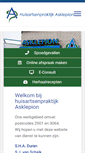 Mobile Screenshot of praktijkasklepion.nl